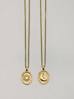  MOON & SUN NECKLACE