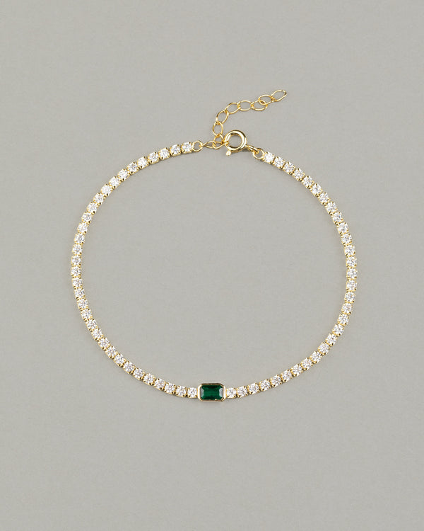 PULSERA TENNIS EMERALD