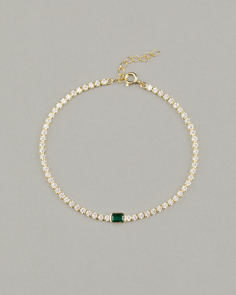 PULSERA TENNIS EMERALD